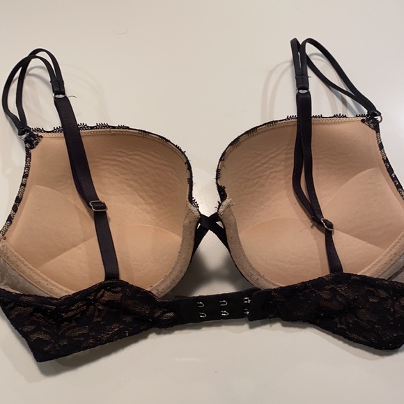 Aerie black lace push up bra - Picture 2 of 4